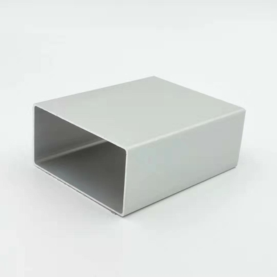 0.9 밀리미터 Alu 구축 프로필 40X80 튜브 은 매트는 알루미늄 프로파일을 양극 처리했습니다