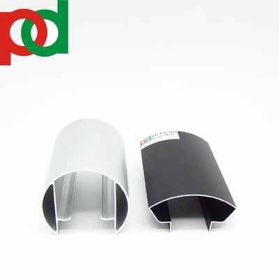 목재 곡물 색 알루미늄 U 채널에 대 한 핸들리 펄고라 발코니 울타리 튜브 남미에 수출