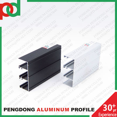 6000 Series Aluminum Sliding Door Profile T5 Temper ±1% Tolerance