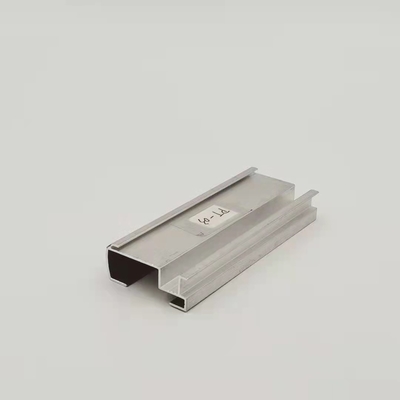 양극 산화된 6063 알루미늄 커튼 트랙은 로드 스프링 관 바닥을 돋보이게 합니다