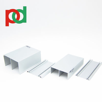 5.8M 길이 전문적으로 제조 된 슬라이딩 옷장 가구용 목재 곡물 색 알루미늄 프로파일